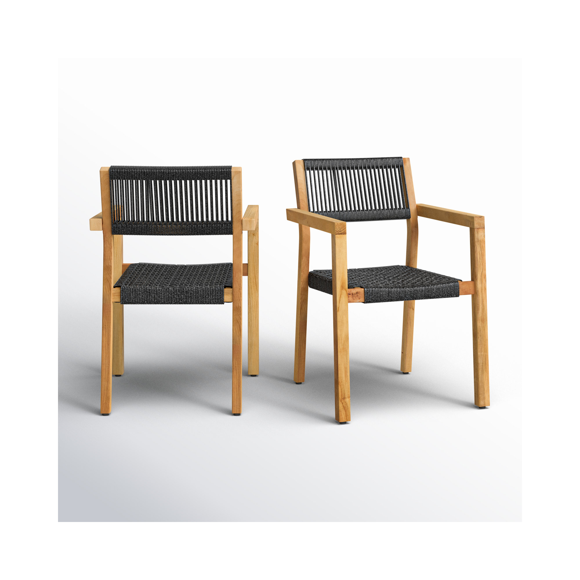 Gabby Teak Outdoor Dining Armchair
