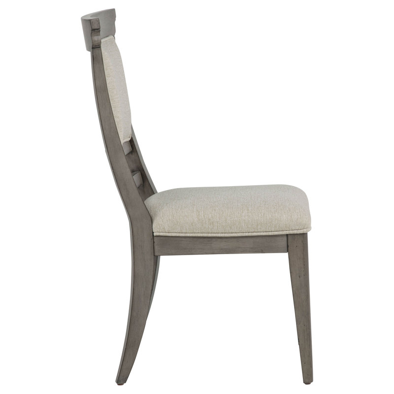 Chaises de salle à manger rembourrées Cresswell de couleur beige (lot de 2)