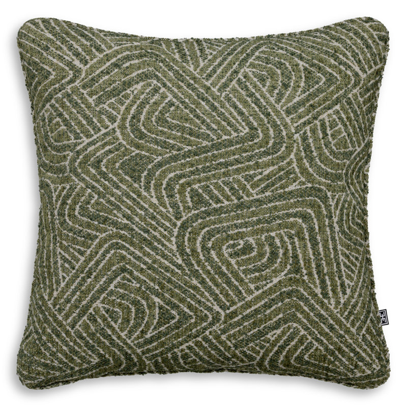 Cushion Camari, Square 23.62", Camari Green