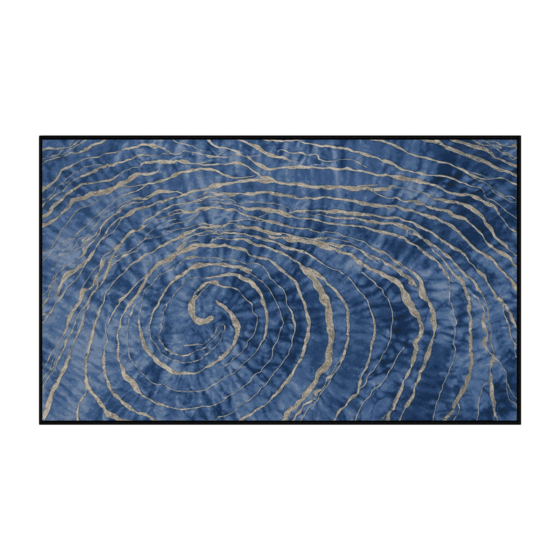 Tapis gris lavable à la machine, Rectangulaire 3 pi x 5 pi