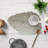 Durable Leaf Cut Out PVC Placemats Set of 6 Heat-Resistant Vinyl Table Mats for Dining and Christmas Decor-1311863696