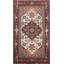Tapis oriental géométrique traditionnel 4 x 6