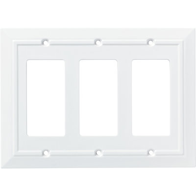 Classic Architecture 3-Gang Rocker Wall Plate