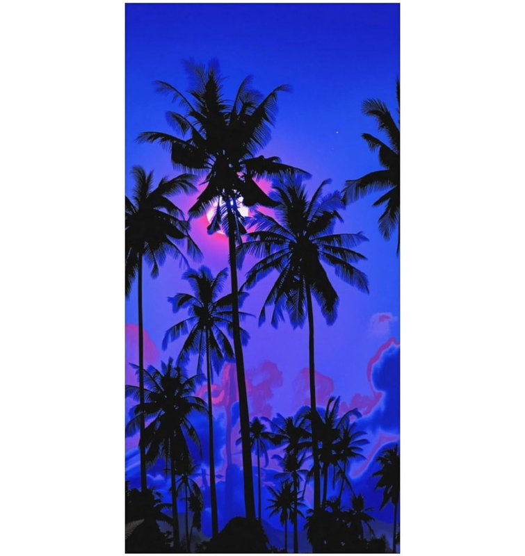 Serviette de plage de nuit sans sable 60 "x 50", serviettes de voyage légères à séchage rapide pour adultes