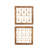 Gromling Wood and Metal Bell Wall Decor Set