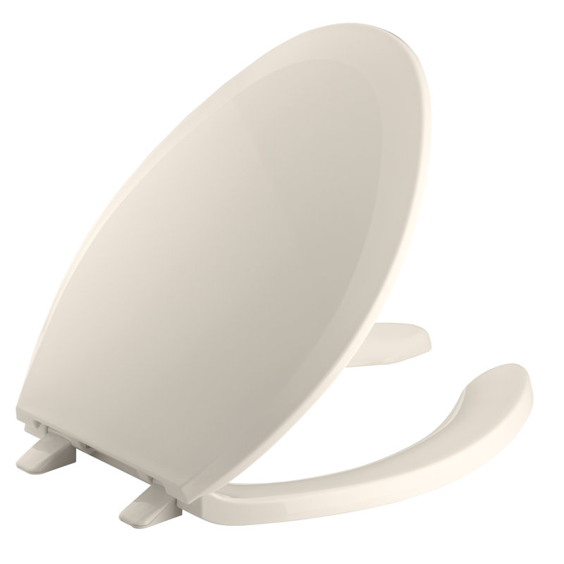 Kohler Lustra Elongated Toilet Seat, Innocent Blush
