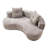 3 Seater Compression Sectional Sofa Couch-895050199