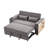 Pull-out sofa bed with adjustable backrests-2066627926