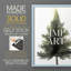 «Christmas Holiday Art» DCCCLxxxi, reproduction d'art encadrée - bois massif-643125391-643126132