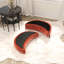 Fauteuil d'appoint pivotant avec repose-pieds de rangement-1025068747