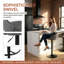 Tabourets de bar pivotants réglables avec repose-pieds - Ensemble de 2/3 pour les espaces modernes-139549117-139549089-139549114