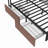 Wooden Platform Bed Frame with Multiple Drawer Storage Function