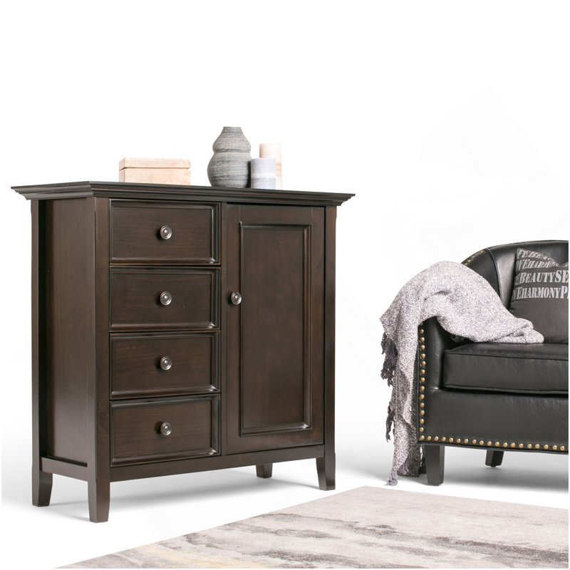 Amherst - Medium Storage Cabinet - Hickory Brown
