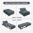 Upholstered 72.5'' Sleeper Sofa-927092922