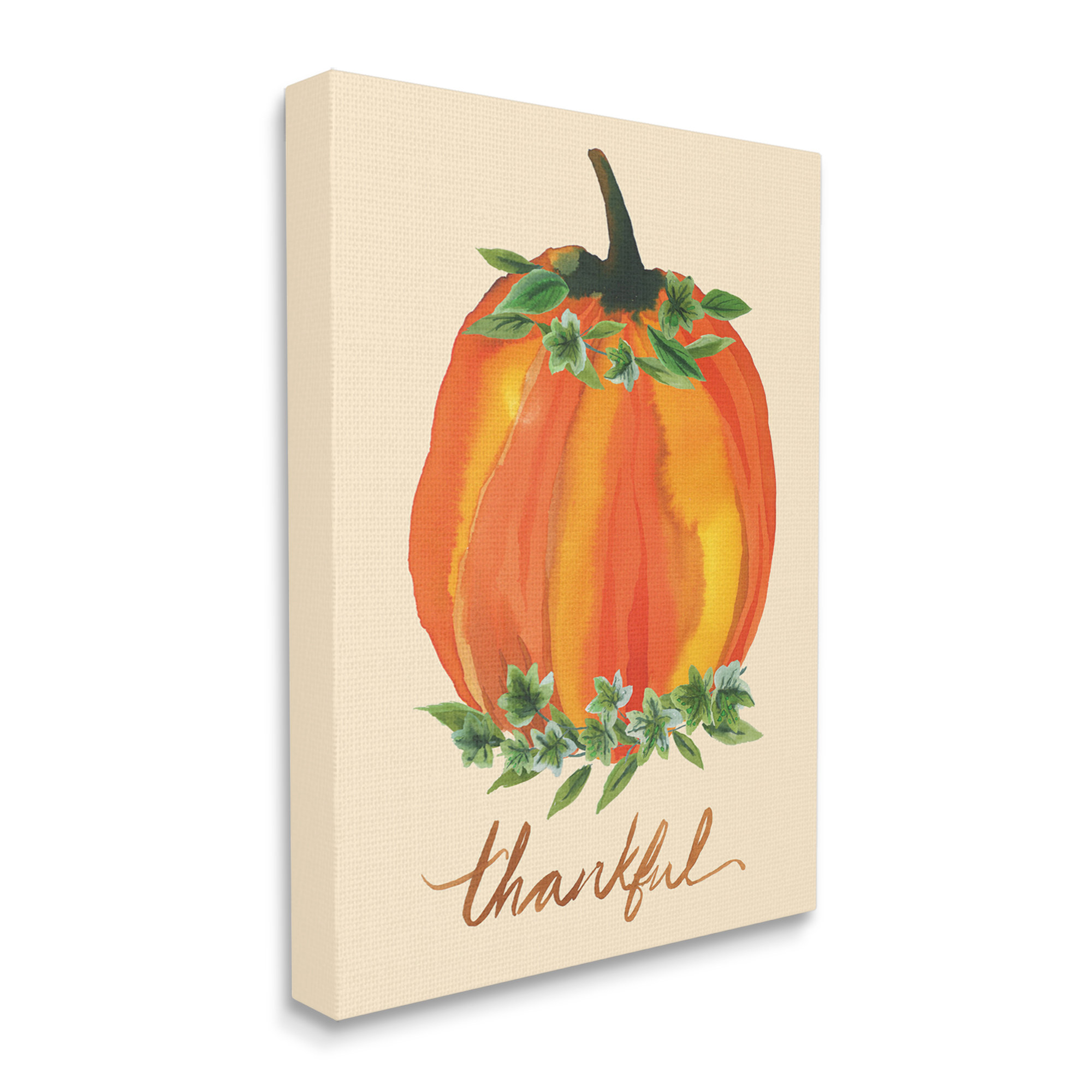 https://assets.wfcdn.com/im/98063416/compr-r85/2211/221102527/thankful-orange-pumpkin-leaf-botanicals-autumn-plants-on-canvas-by-heather-mclaughlin-print.jpg