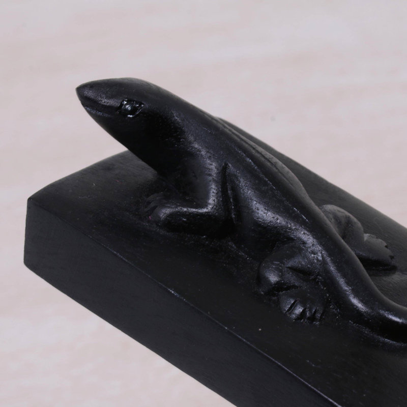 Butoir de sol en bois Ensecko Handy Gecko