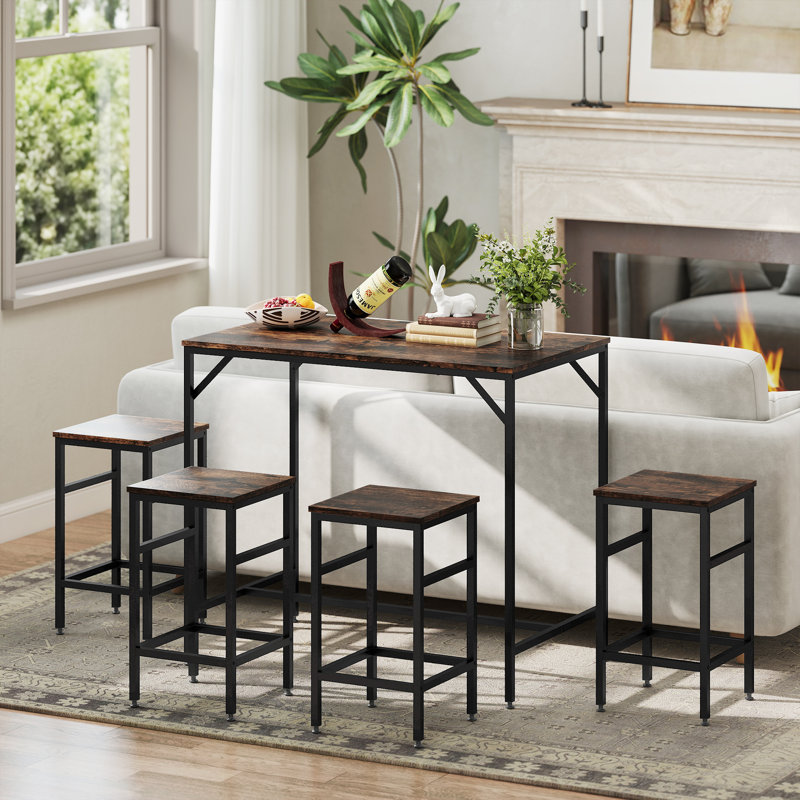 Kerman 4 - Person Dining Set