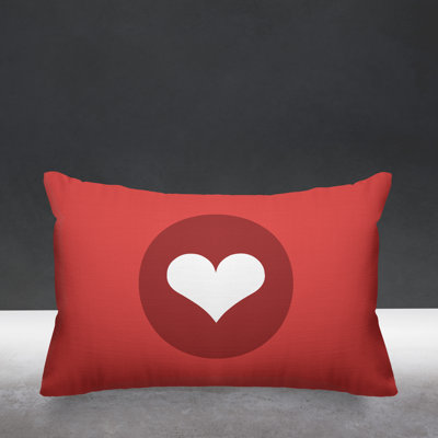 Sweet Outdoor Reversible Throw Pillow