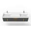 Ensemble de meuble-lavabo mural simple l 72 po Clelie-1160926161-1160926166-1160926167