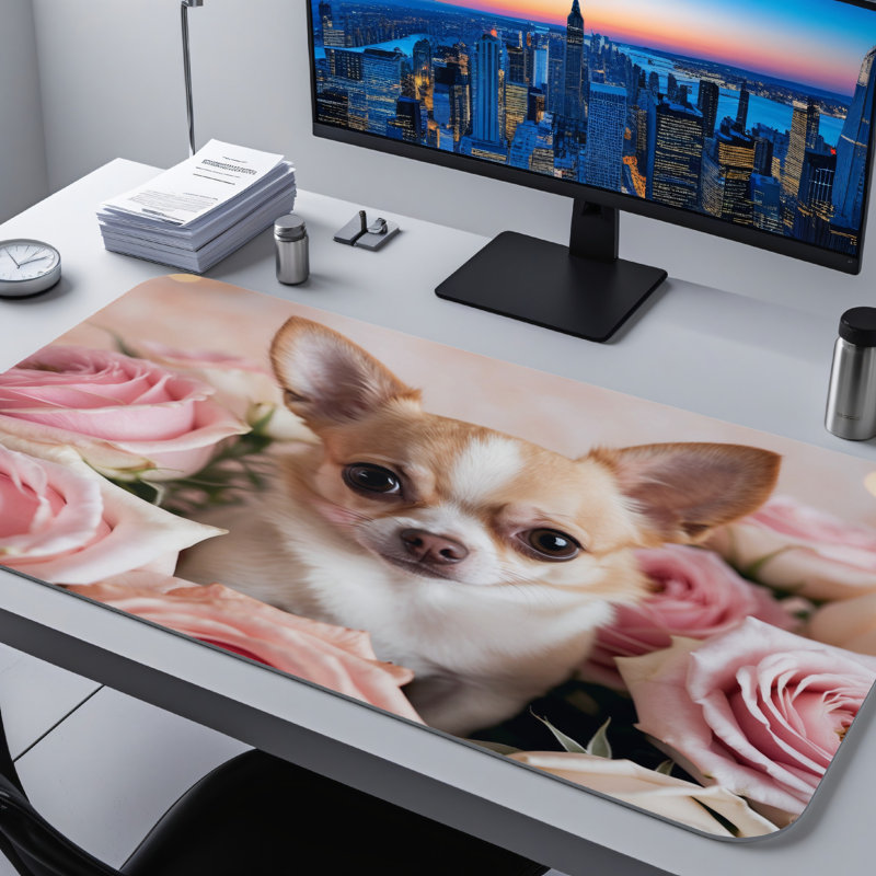 Polyester Desk Pad, 31.5x15.5