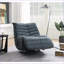 Fauteuils inclinables | Fauteuil inclinable et oscillant Talmon | Gris foncé | Chenille