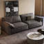 Coussin modulaire gris foncé 100% polyester-109304883-109304886