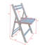 Chaise Adirondack inclinable en bois