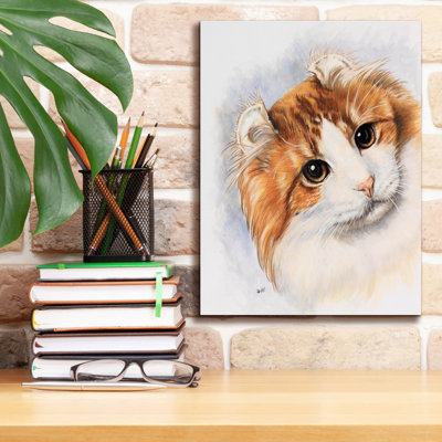 «American Curl 2» par Barbara Keith, art mural sur toile
