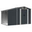Brason Garden Shed 277x192.5x179 cm Galvanised Steel-1367526793