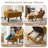 Elandra Upholstered Accent Chair and Ottoman, with 5 Level Adjustable Backrest-693262253