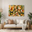 Art mural en métal fruitier cerise beige-263411177