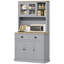 71" Tall Pantry Cabinet Freestanding Kitchen Cabinet