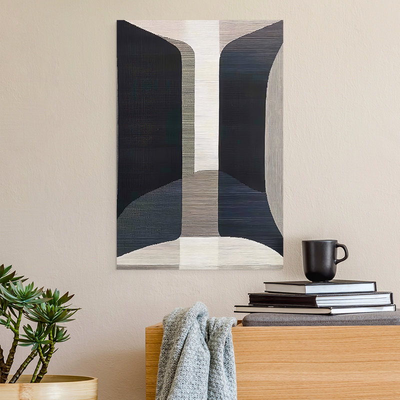 Série ABSTRACT DCLIX - Impression sur toile seulement - NON CADRE, H 18 po x l 12 po