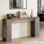 Élégante table d'entrée, console et table d'appoint en bois avec rangement polyvalent pour les maisons modernes et traditionnelles.-2091078916