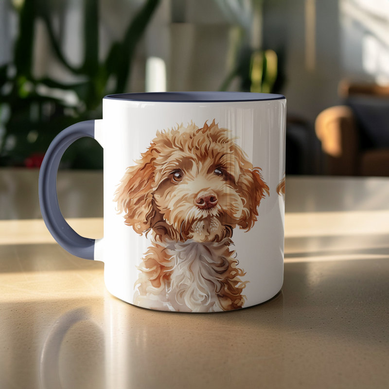 Ceramic Coffee Mug, 1, Navy