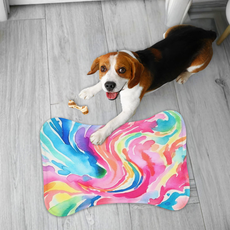 Creative Art Togram - Tapis d'alimentation en forme d'os