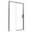 44--48" W X 74" H Shower Door, Aluminum Sliding Glass Shower Door With Premium 5/16 Inch (8Mm) Thick Tempered Glass-120129630