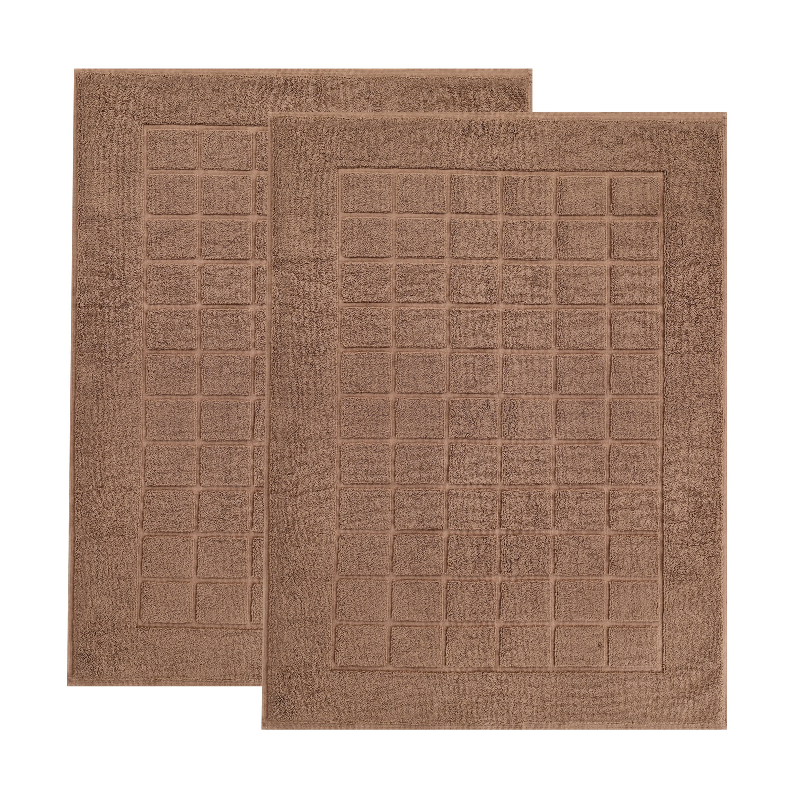 Cotton Bath Mat, Chocolate