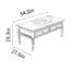 Table basse américaine simple