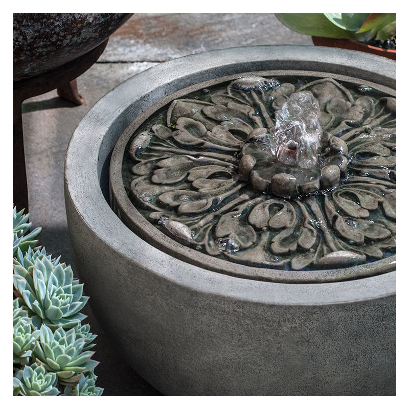 Medallion Fountain, Alpine Stone