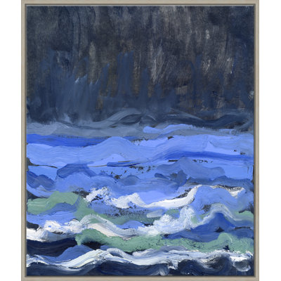 «Fabrication de vagues IV 1», peinture sur toile