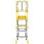 Échelle plateforme en aluminium 375 lb