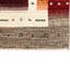 Brown Traditional Gabbeh Wool Rug