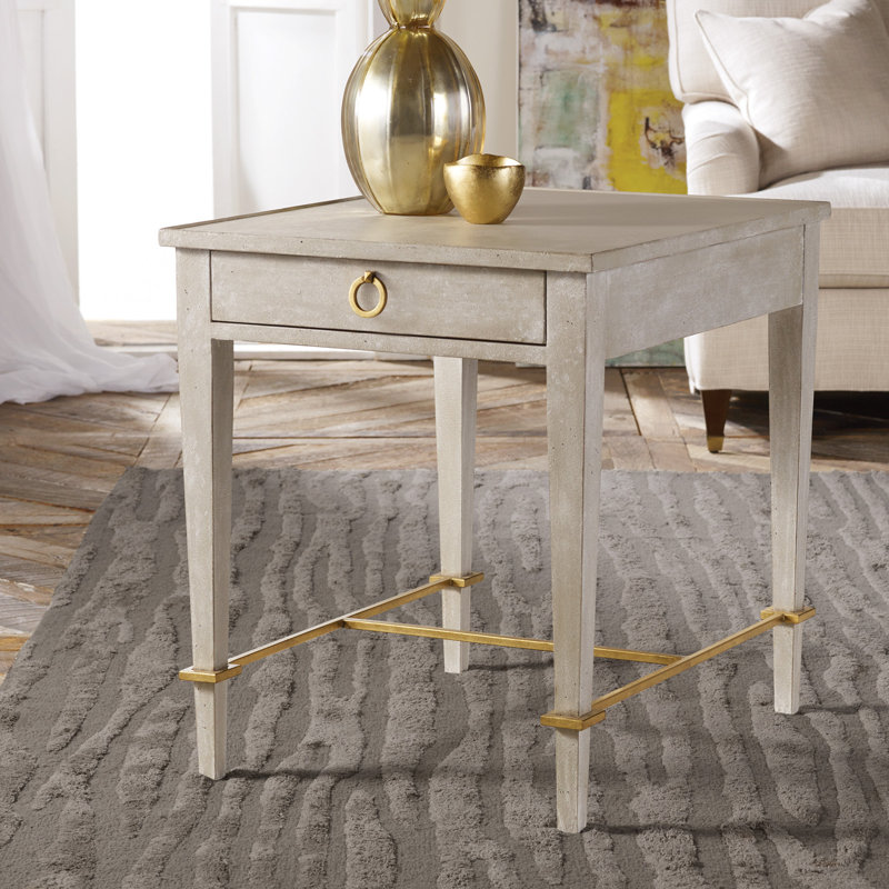 Modernist Solid Wood End Table