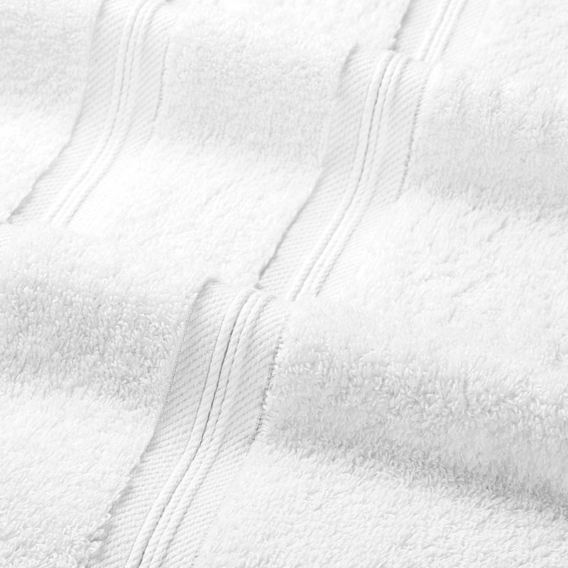 Smart Quick-Dry Zero Twist Cotton Bath Sheets, Set Of 2, White
