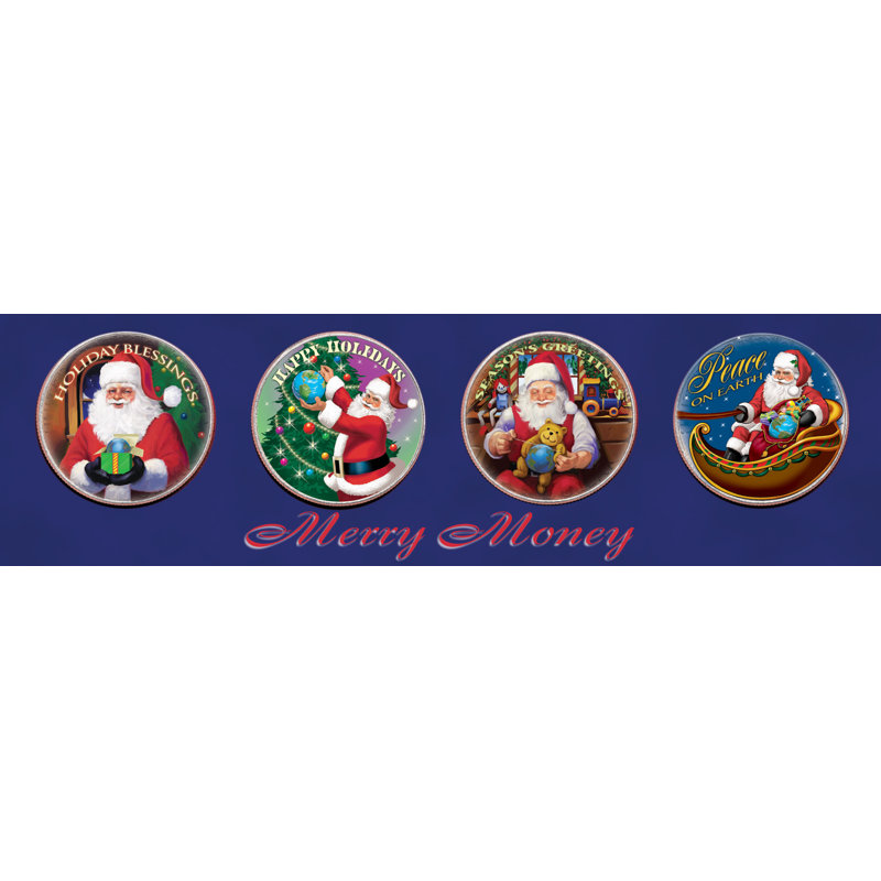 Pièces de noël merry money