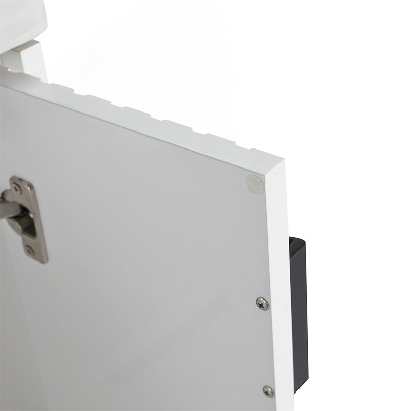 Meuble-lavabo de 28 po avec lavabo en céramique pour petite salle de bain