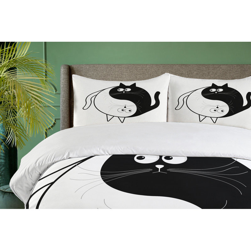 Polyester Duvet Cover, Twin Duvet Cover + 1 Standard Sham