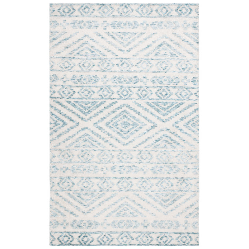 Ouatchia Tufted Performance Southwestern Rug, Rectangle 4' x 6'