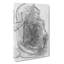 Rose Flower in Abstract - Wrapped Canvas Drawing - Wrapped Canvas-55339231